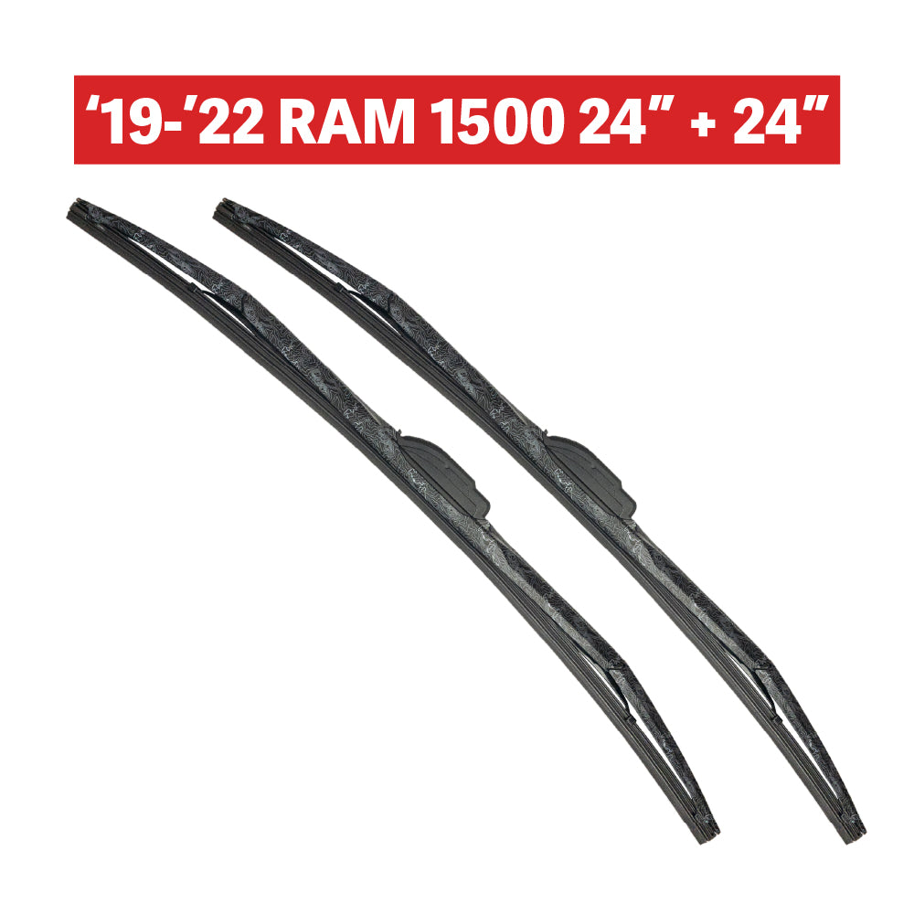 2019+ RAM 1500 - MT86 Topographic Wiper Blade Bundle
