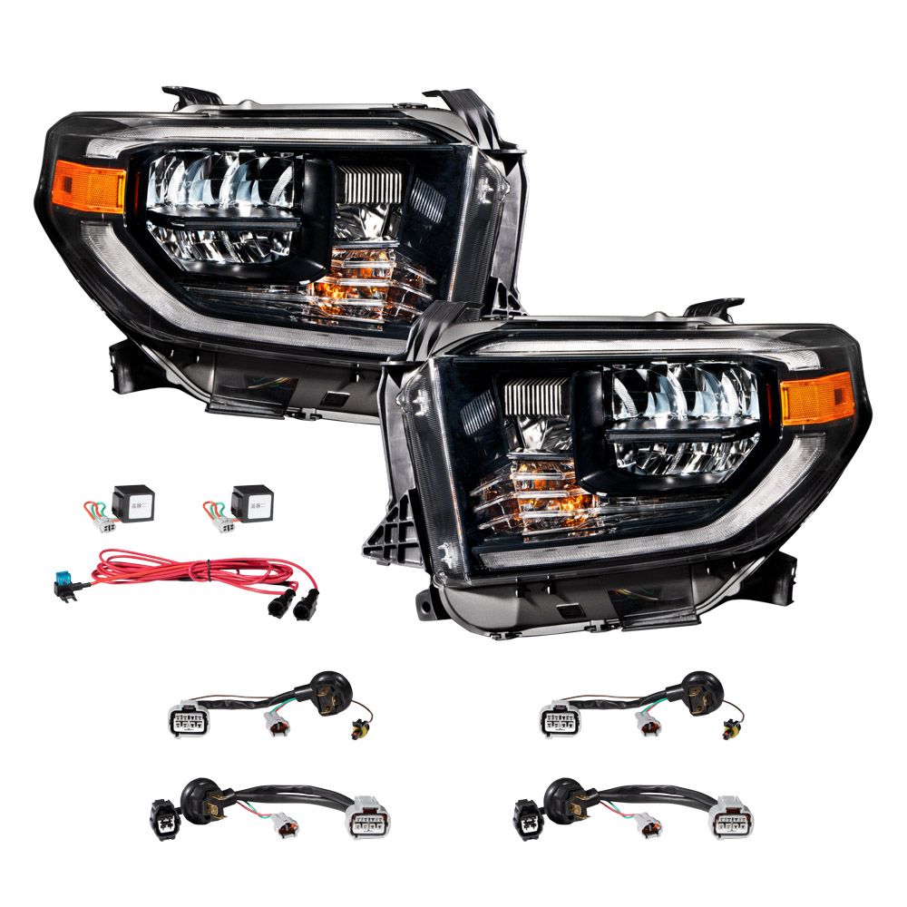 Form Lighting - 2014-2021 Toyota Tundra LED Reflector Headlights
