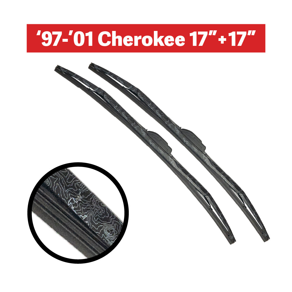 1997-2001 Jeep Cherokee - MT86 Topographic Wiper Blade Set